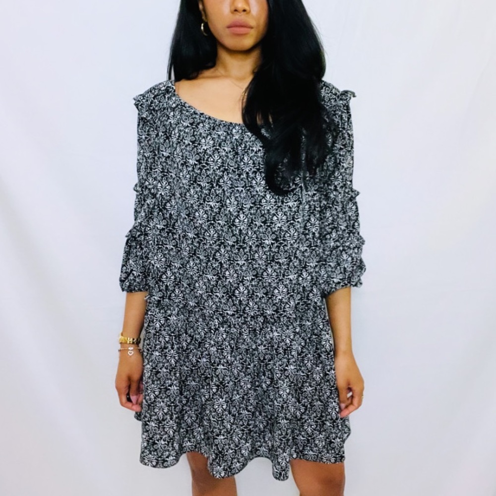 Max Studio | 1 Tier Cottagecore Peasant Mini Dress - Picture 14 of 14